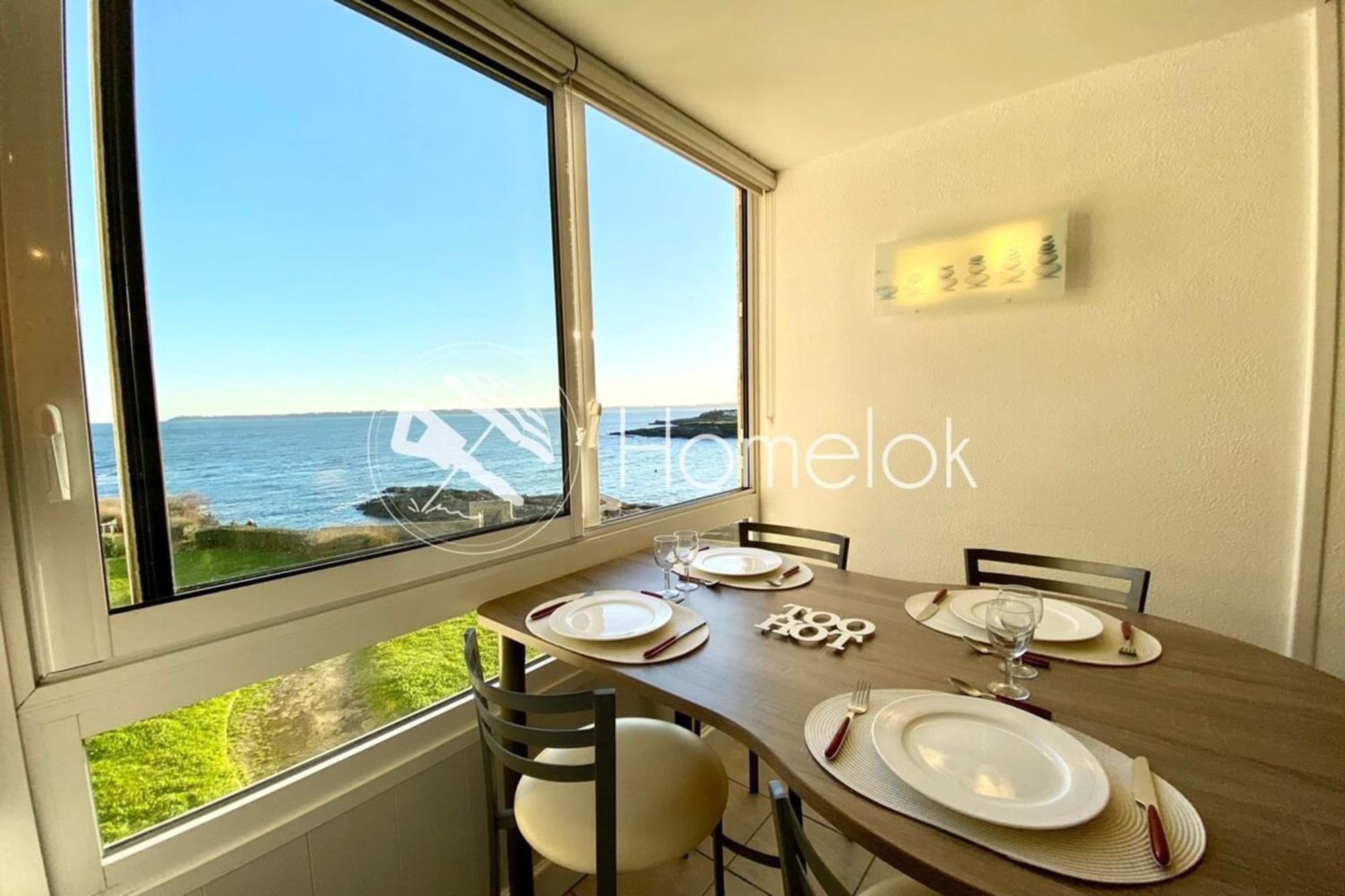 Superbe T3 Cosy Vue Mer 180 Ploemeur Exterior foto
