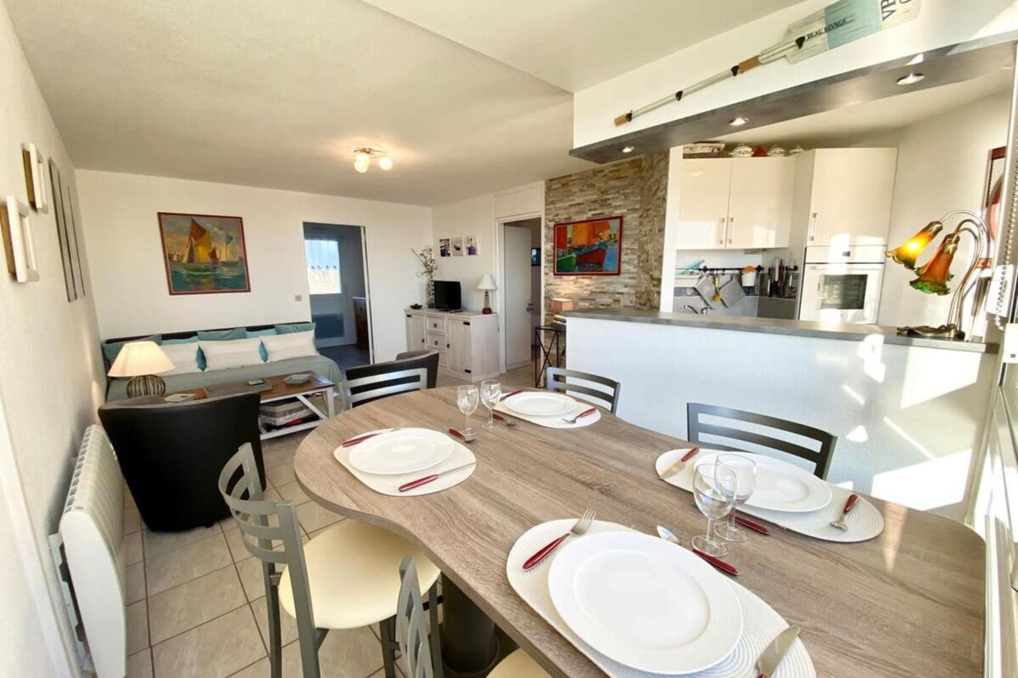 Superbe T3 Cosy Vue Mer 180 Ploemeur Exterior foto